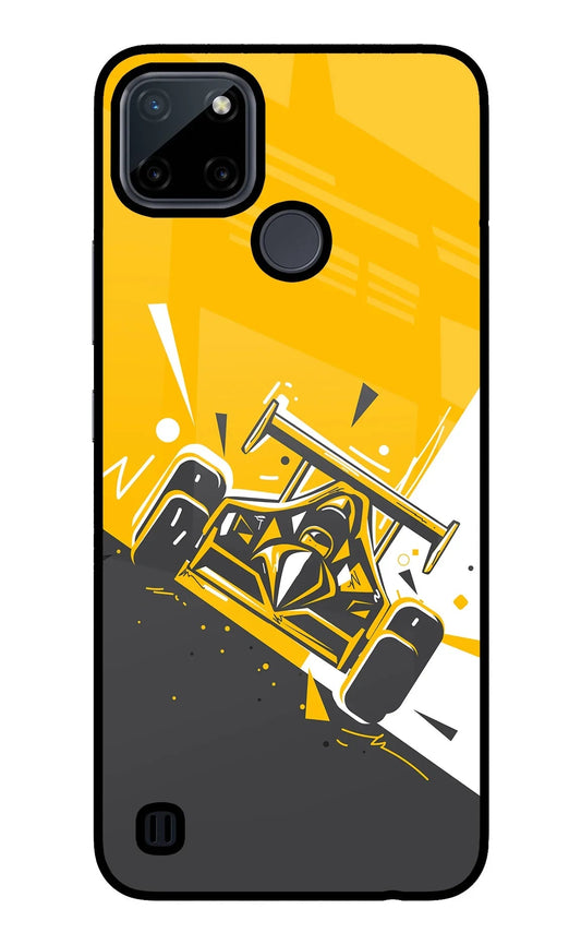 Track King Realme C21Y/C25Y Glass Case