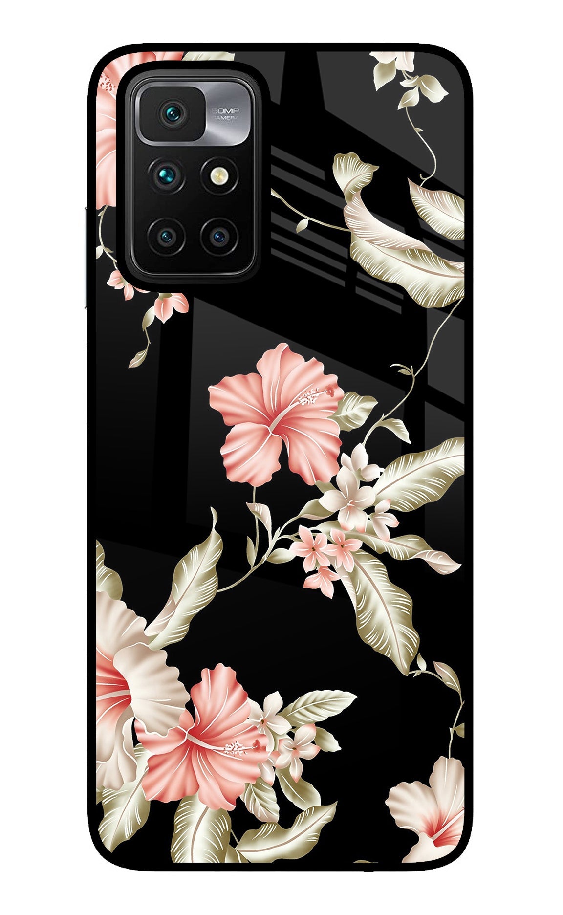 Flowers Redmi 10 Prime Back Cover