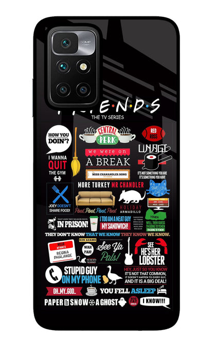FRIENDS Redmi 10 Prime Back Cover