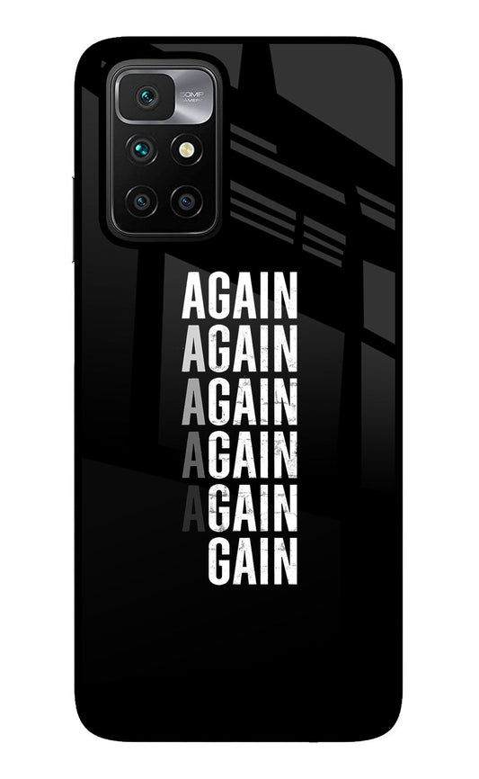 Again Again Gain Redmi 10 Prime Back Cover
