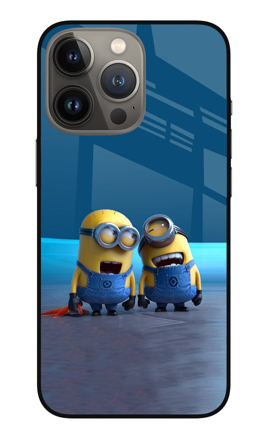 Minion Laughing iPhone 13 Pro Max Back Cover