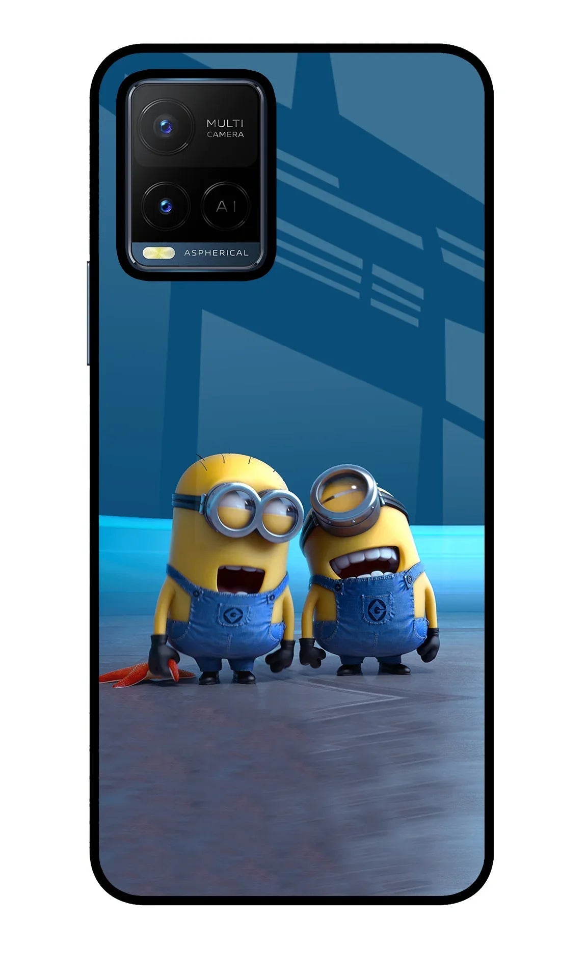 Minion Laughing Vivo Y21/Y21s/Y33s Back Cover