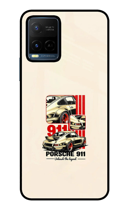 Classic Porsche 911 Vivo Y21/Y21s/Y33s Glass Case