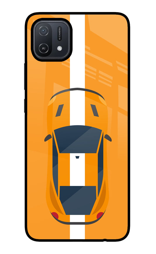 Highway Pursuit Oppo A16 Glass Case
