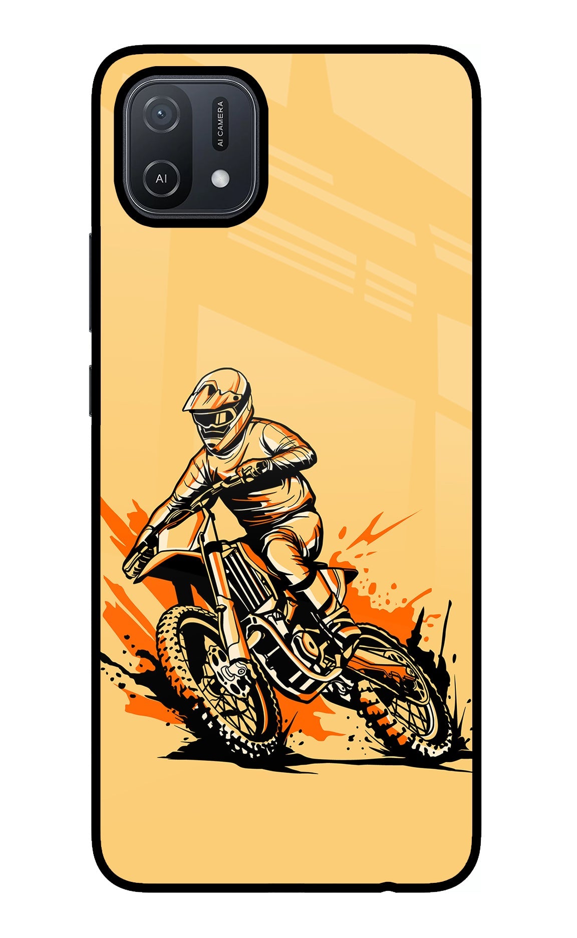 Off-Road Fury Oppo A16 Glass Case