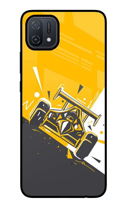 Track King Oppo A16 Glass Case