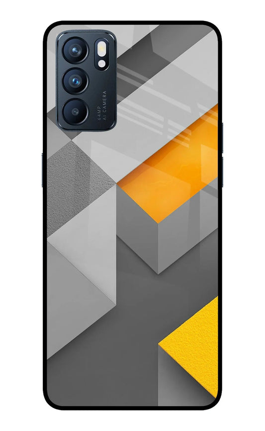 Abstract Oppo Reno6 5G Back Cover