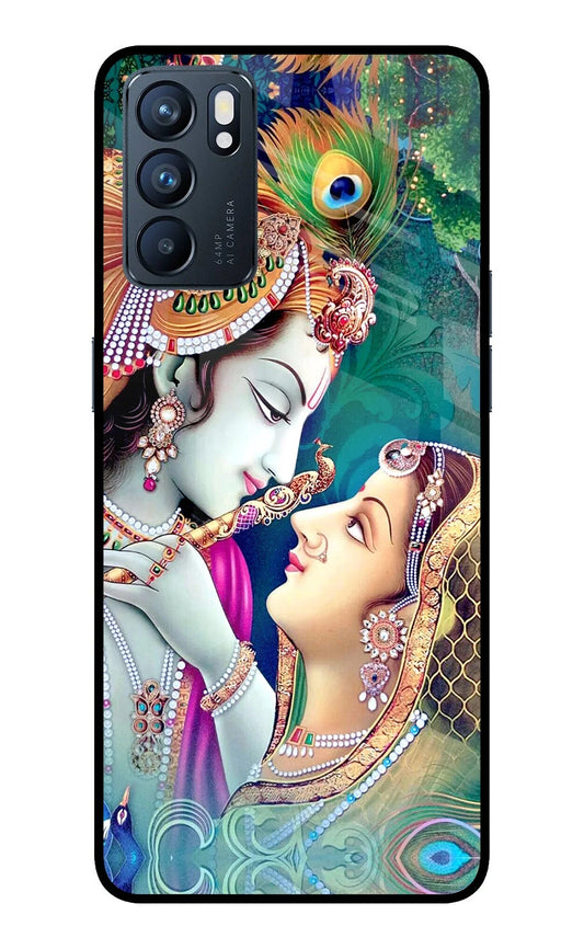 Lord Radha Krishna Oppo Reno6 5G Back Cover