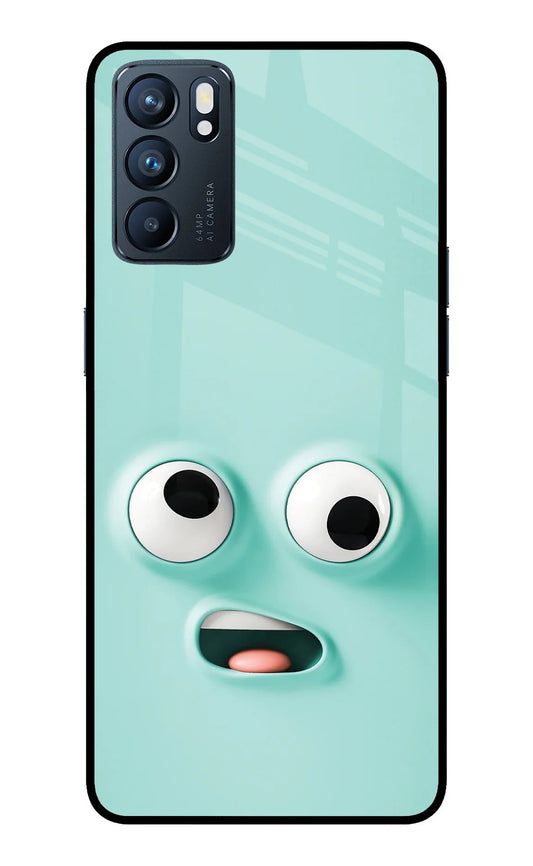 Funny Cartoon Oppo Reno6 5G Back Cover