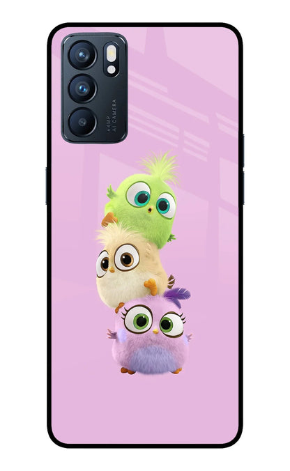 Cute Little Birds Oppo Reno6 5G Back Cover