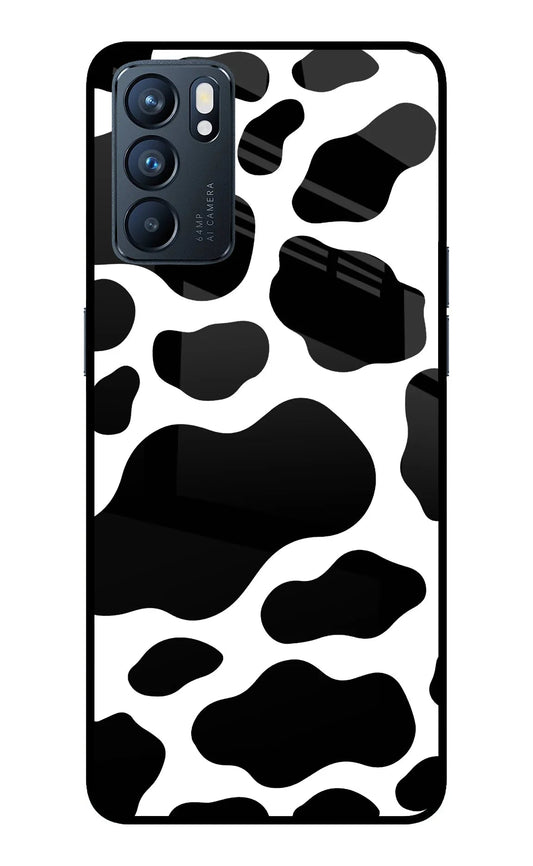 Cow Spots Oppo Reno6 5G Glass Case