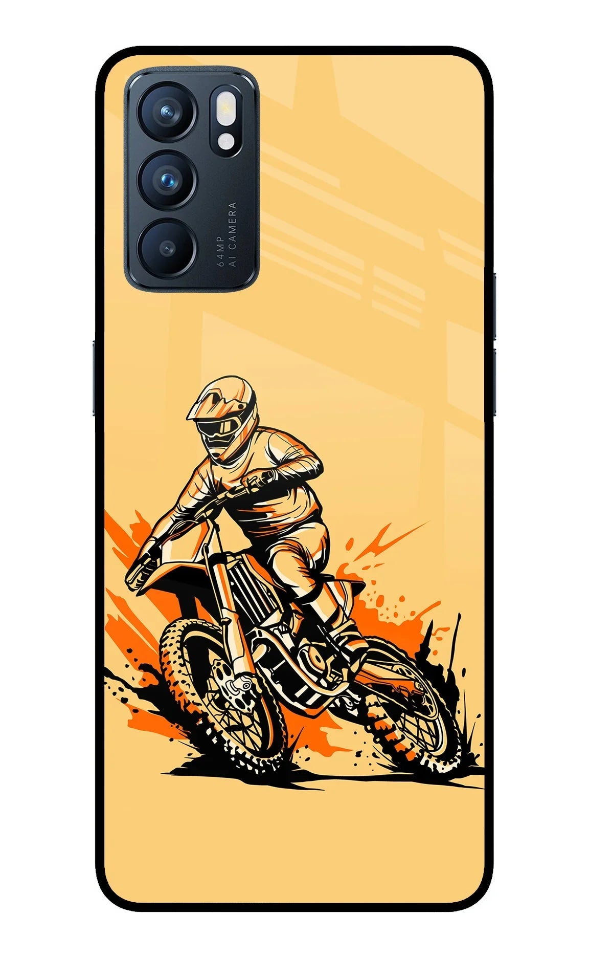 Off-Road Fury Oppo Reno6 5G Glass Case