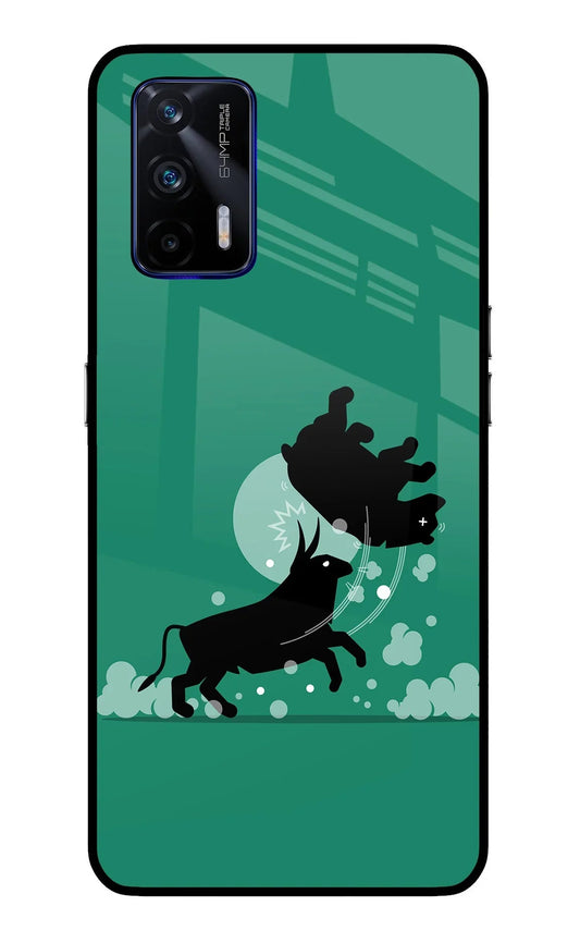 Bull Conqueror Realme GT 5G Glass Case
