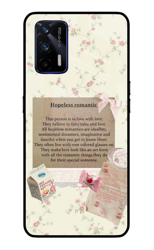 Hopeless Romantic Realme GT 5G Glass Case