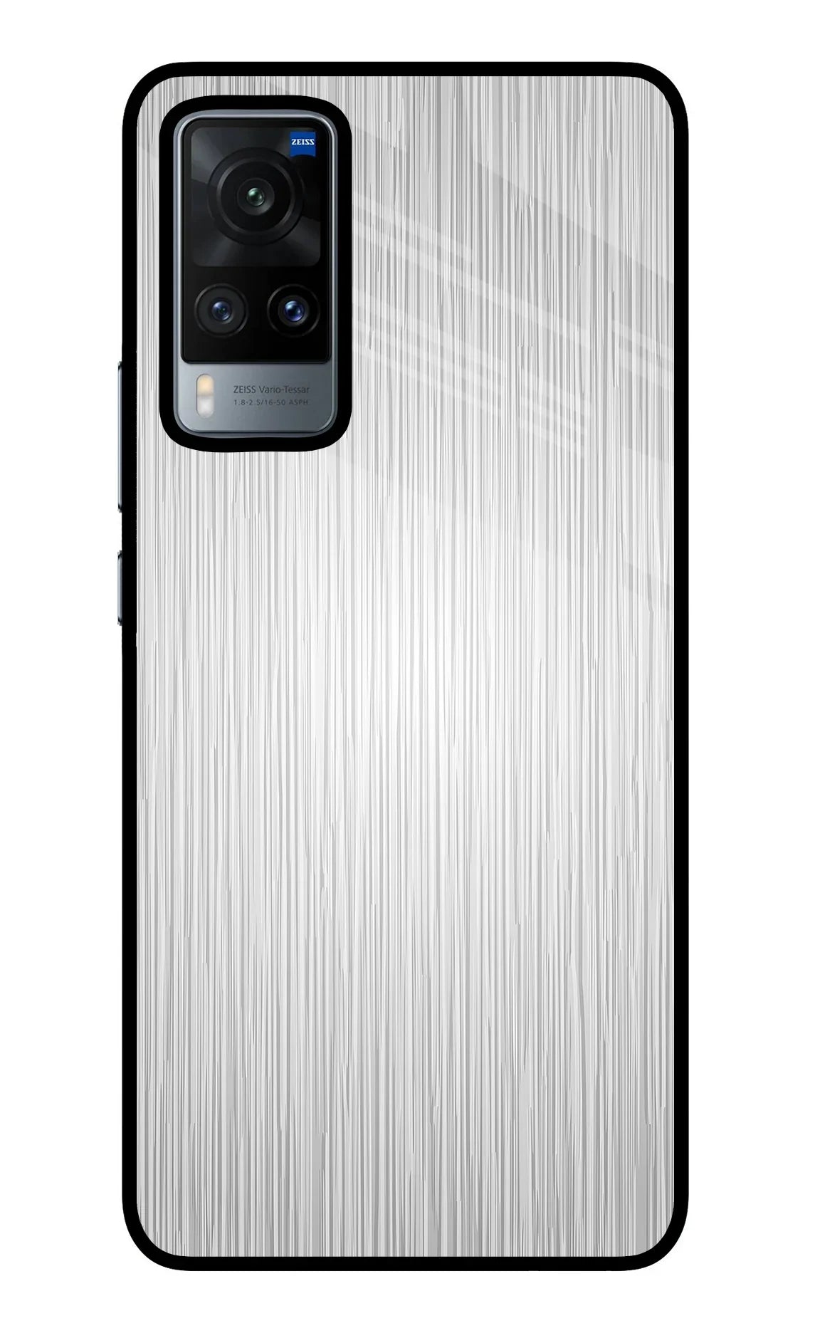 Wooden Grey Texture Vivo X60 Back Cover