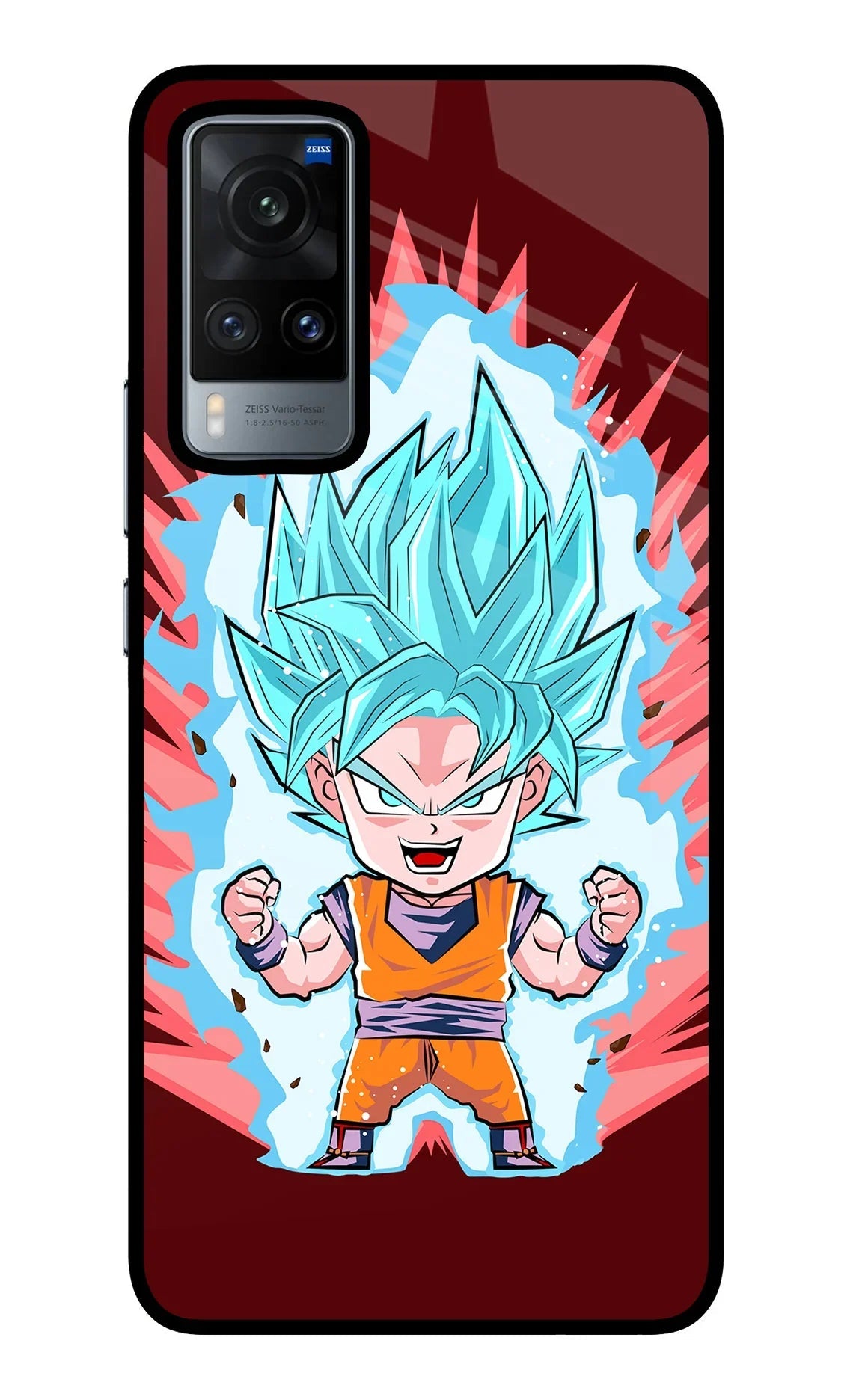 Goku Little Vivo X60 Glass Case