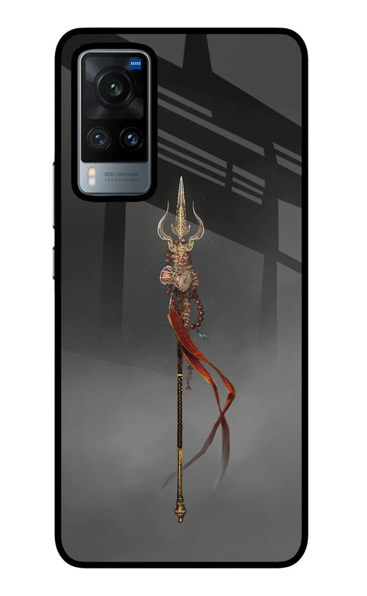 Shiv Trishul Vivo X60 Glass Case