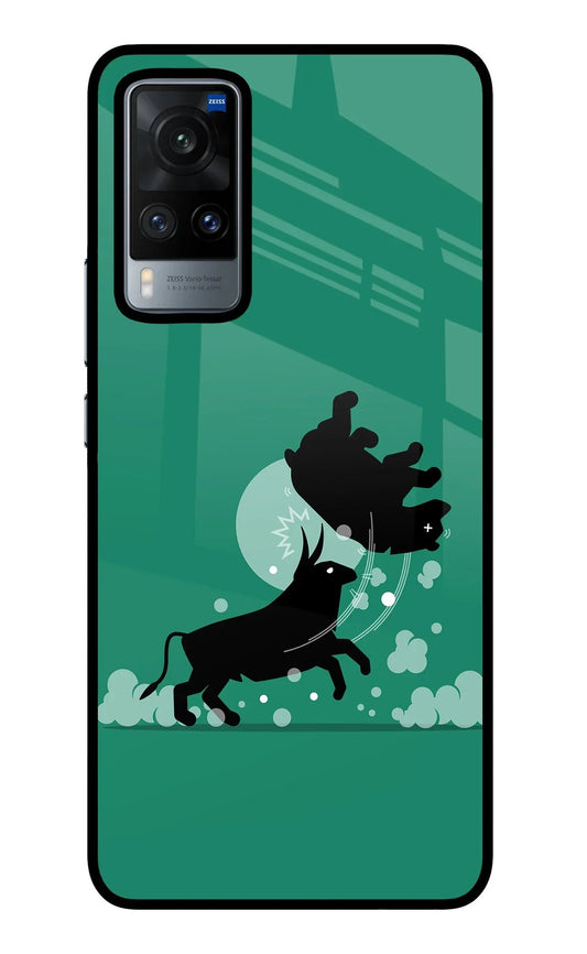 Bull Conqueror Vivo X60 Glass Case