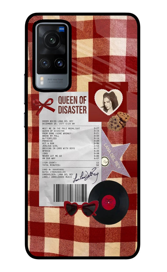 Queen of Disaster Vivo X60 Glass Case