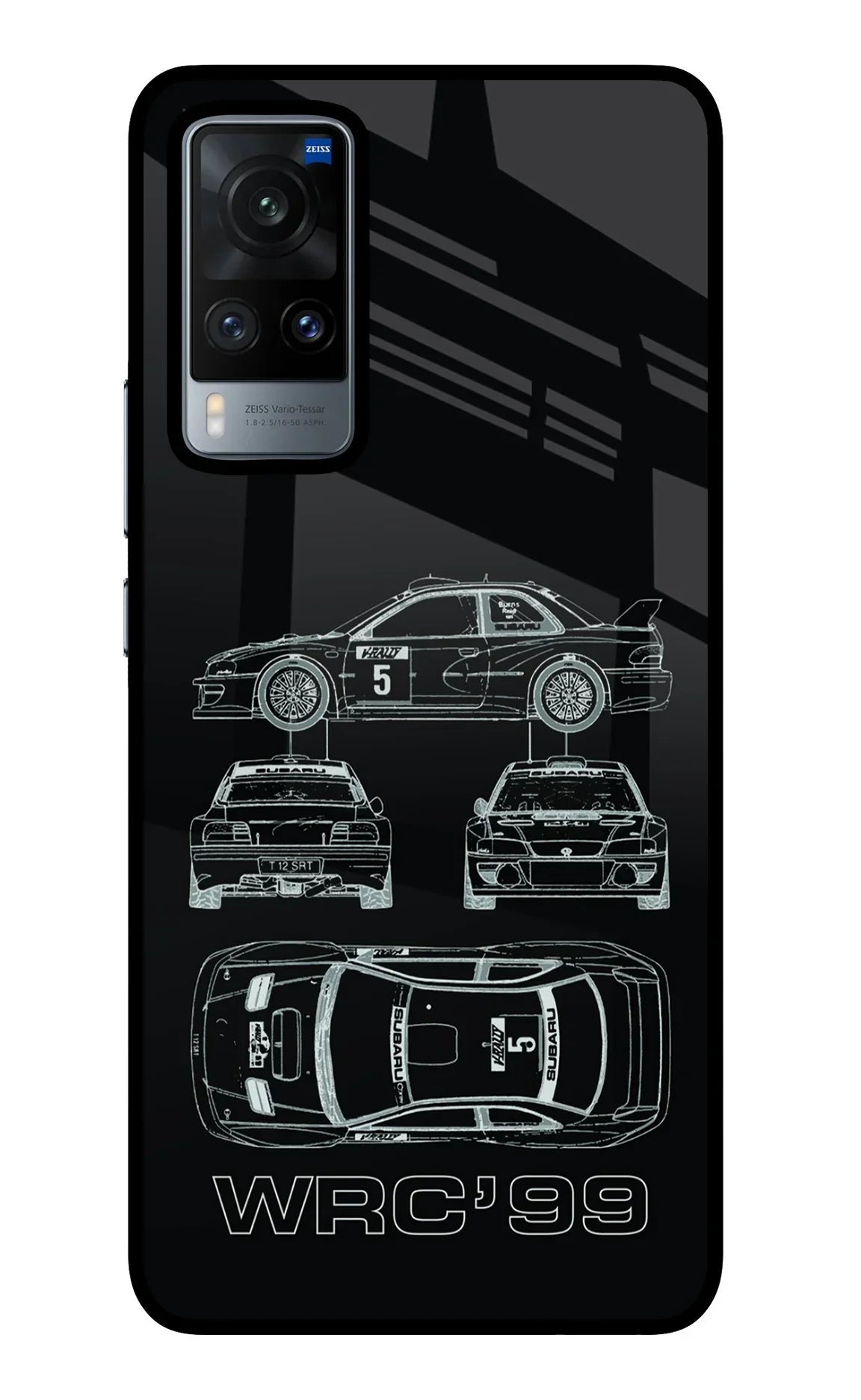 WRC'99 Vivo X60 Glass Case