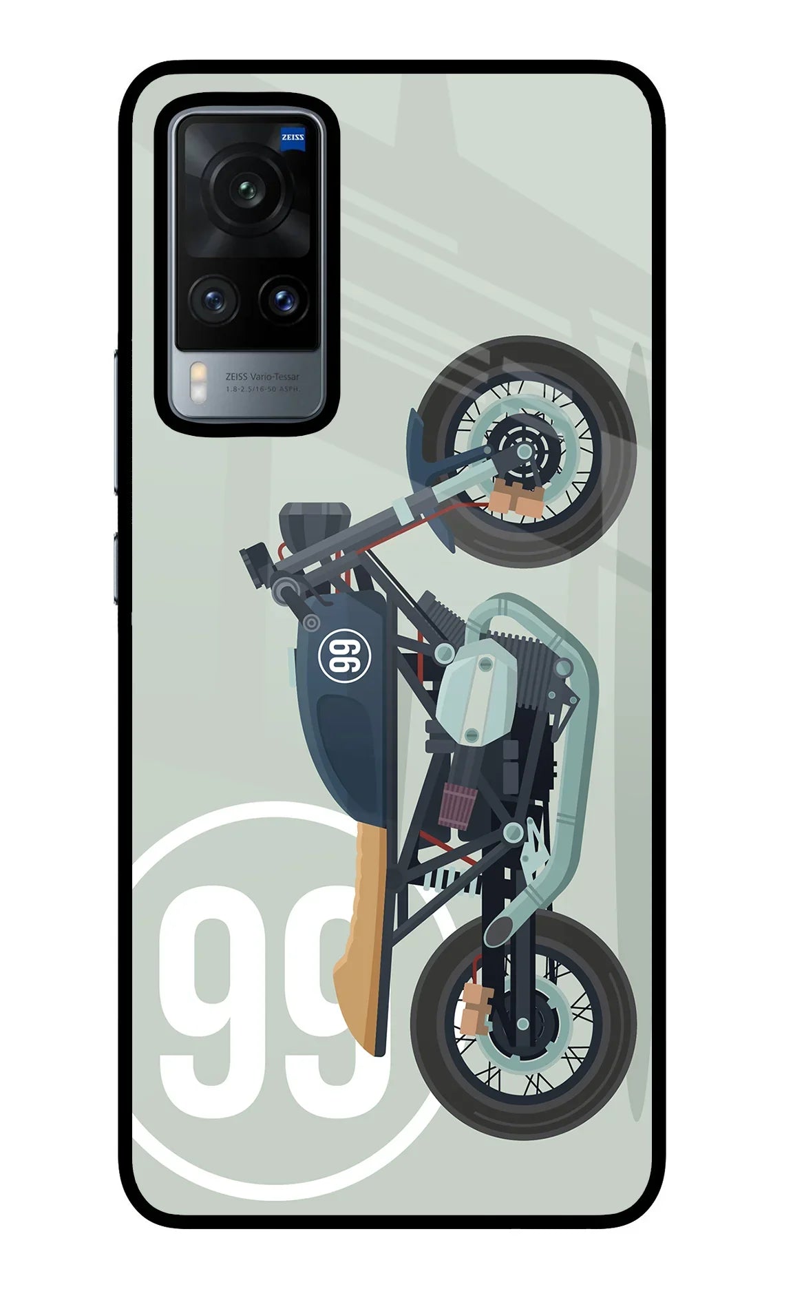 Classic Cafe Racer 99 Vivo X60 Back Cover