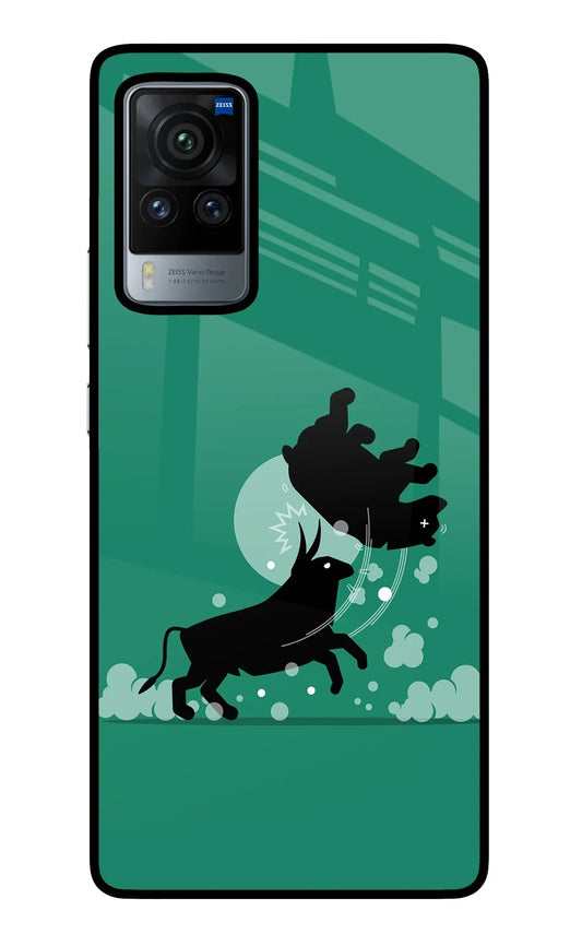 Bull Conqueror Vivo X60 Pro Glass Case