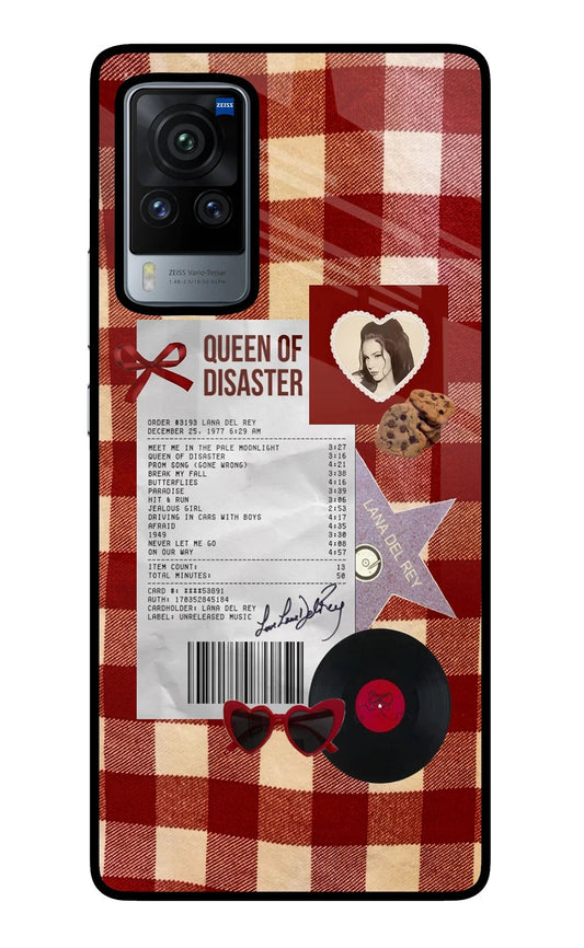 Queen of Disaster Vivo X60 Pro Glass Case