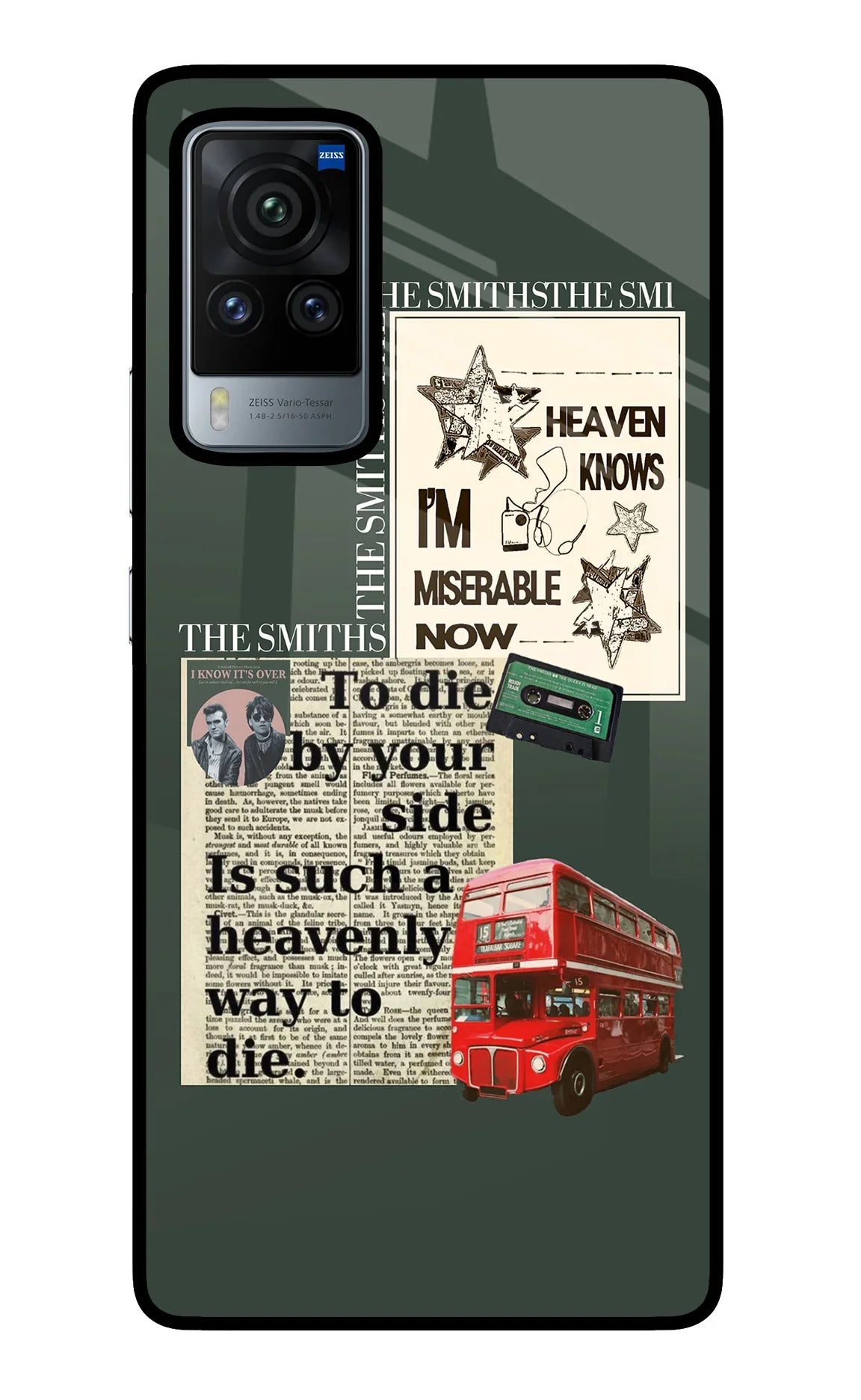 The Smiths Vivo X60 Pro Glass Case