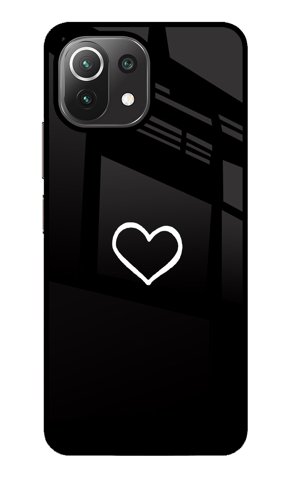 Heart Mi 11 Lite NE 5G Back Cover
