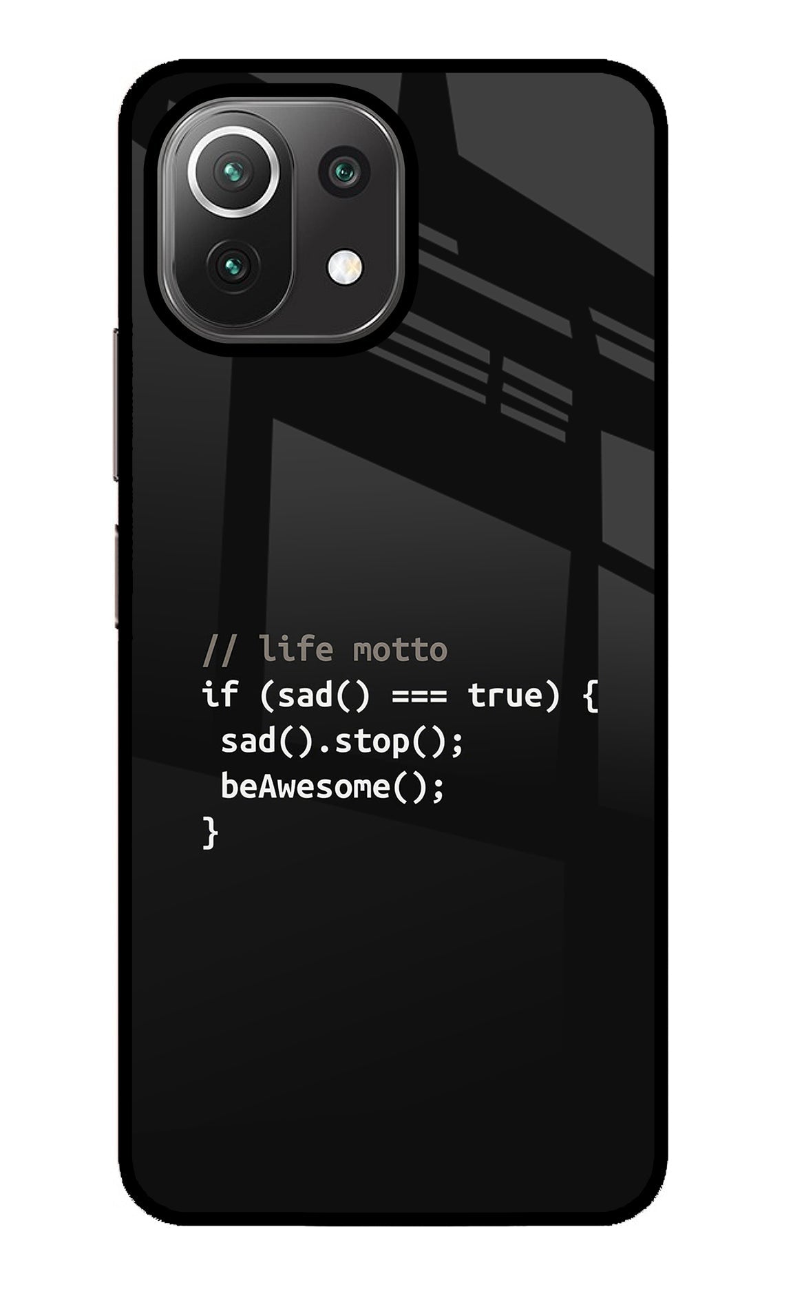Life Motto Code Mi 11 Lite NE 5G Back Cover