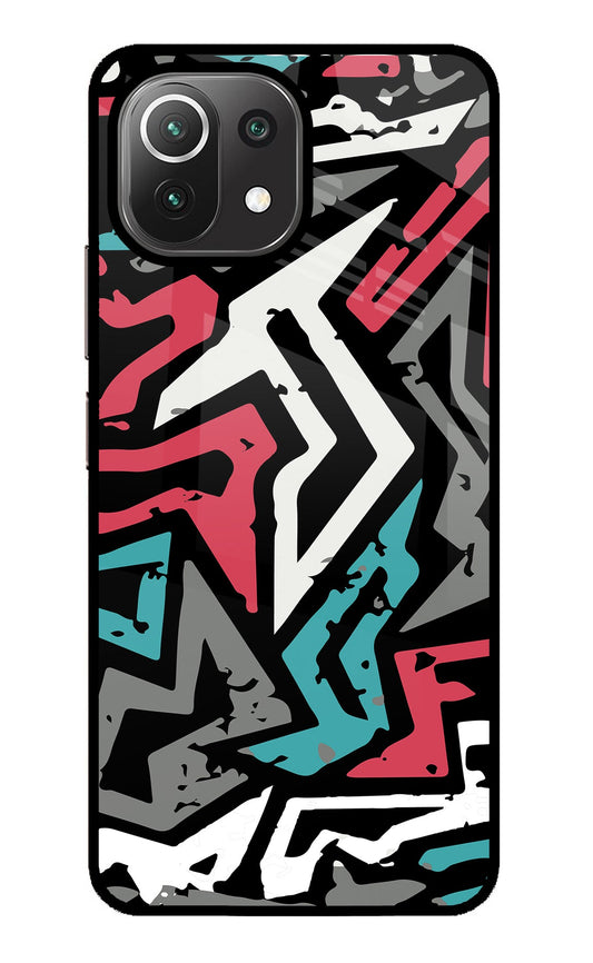 Geometric Graffiti Mi 11 Lite NE 5G Back Cover