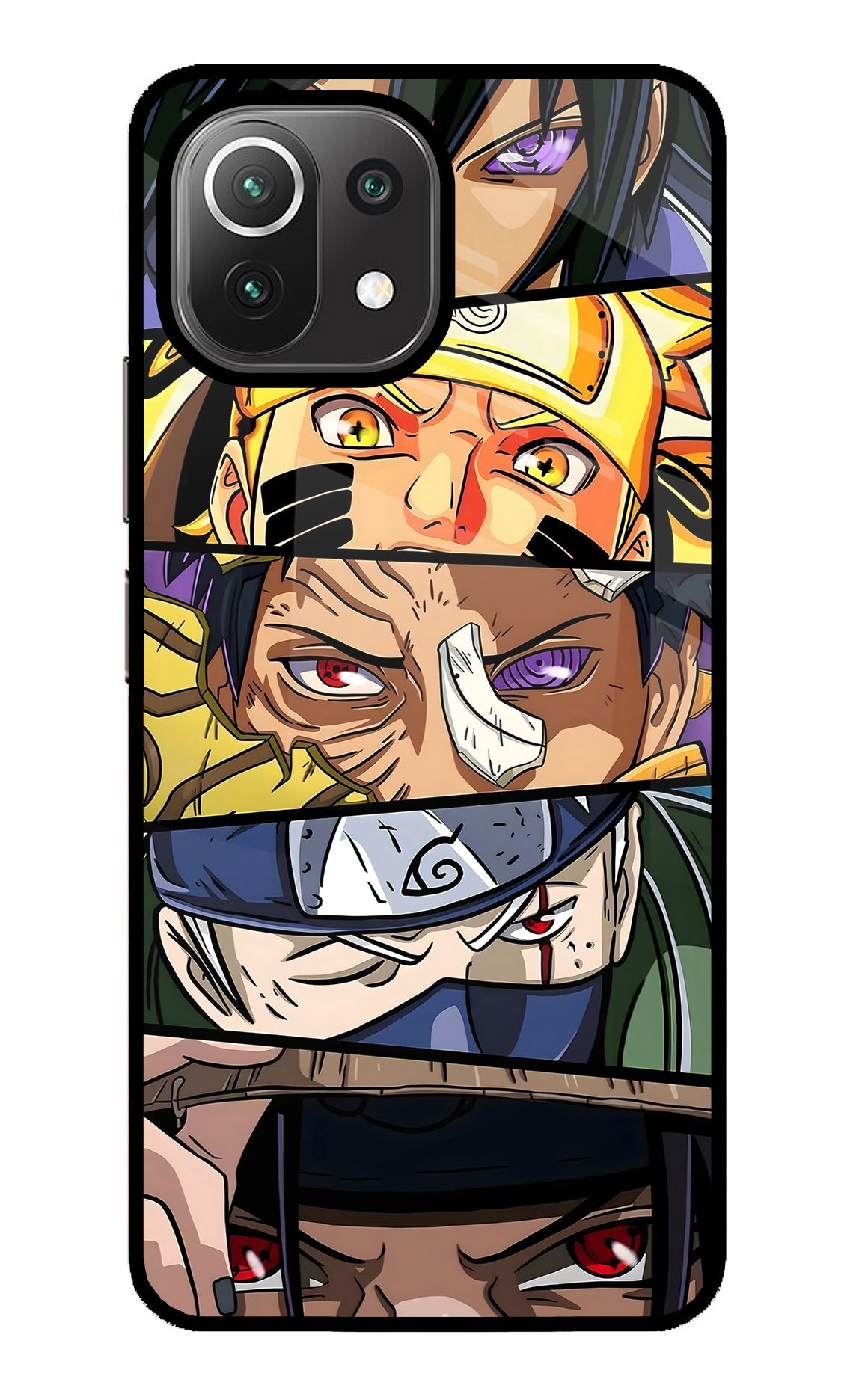 Naruto Character Mi 11 Lite NE 5G Back Cover
