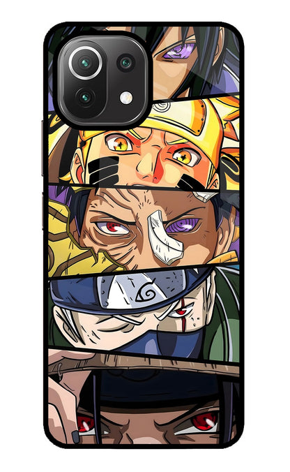 Naruto Character Mi 11 Lite NE 5G Back Cover