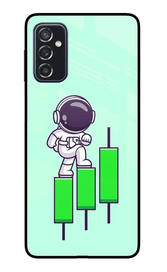 Astronaut Trader Samsung M52 5G Glass Case