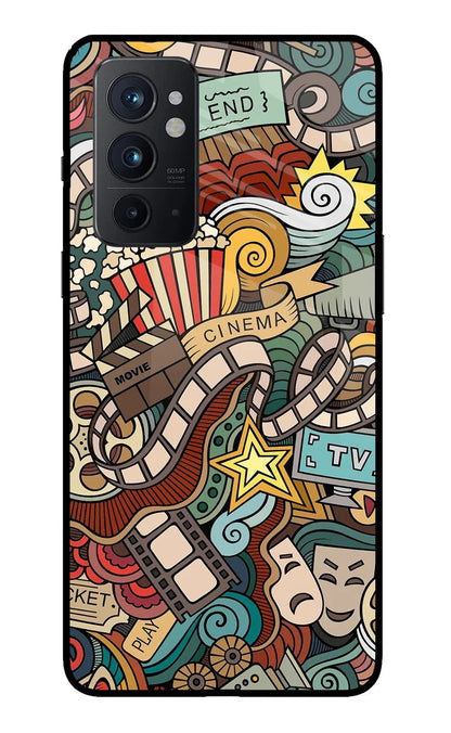 Cinema Abstract Oneplus 9RT Back Cover