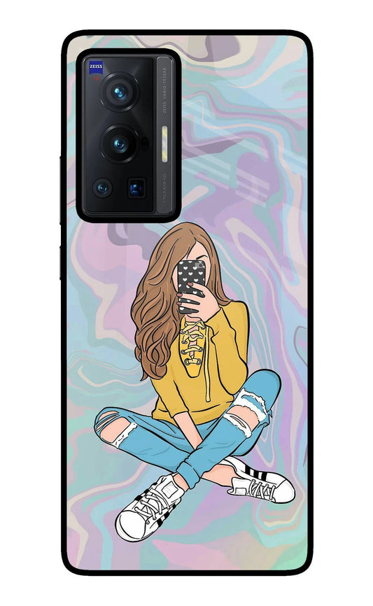 Selfie Girl Vivo X70 Pro Back Cover