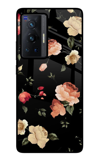 Flowers Vivo X70 Pro Back Cover