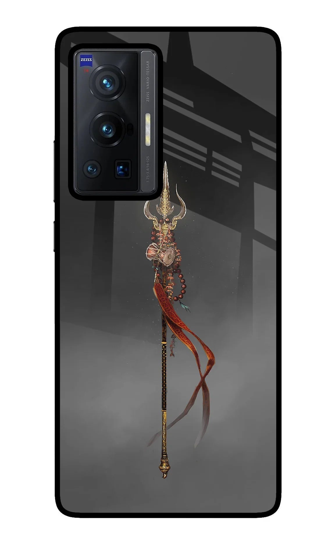 Shiv Trishul Vivo X70 Pro Glass Case