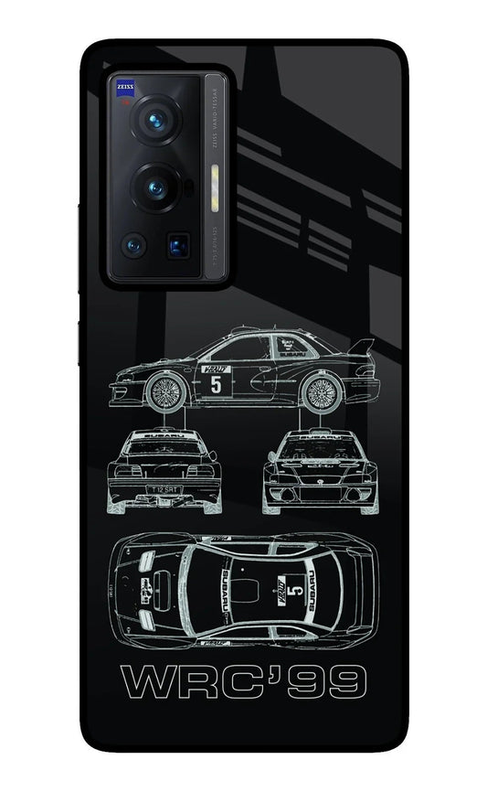 WRC'99 Vivo X70 Pro Glass Case