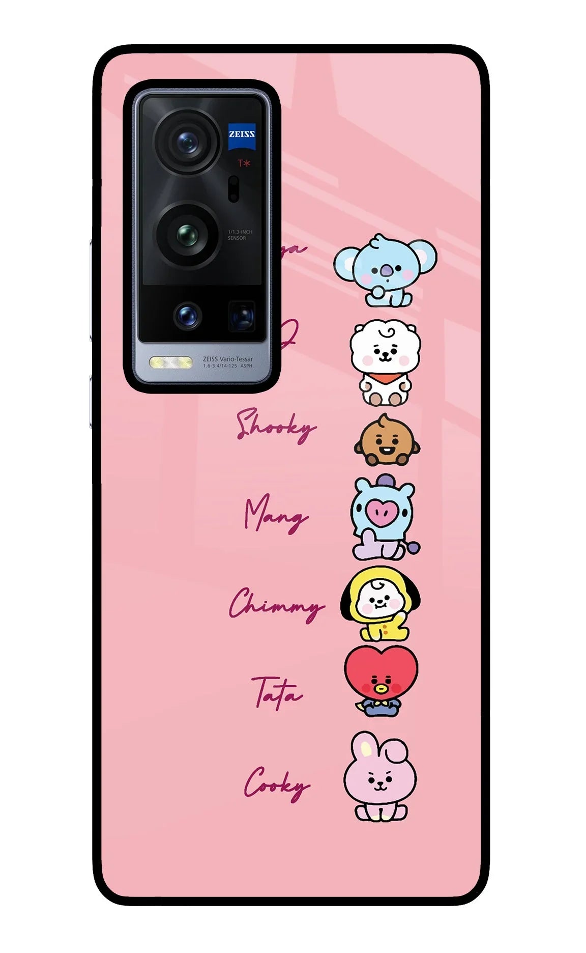 BTS names Vivo X60 Pro+ Back Cover