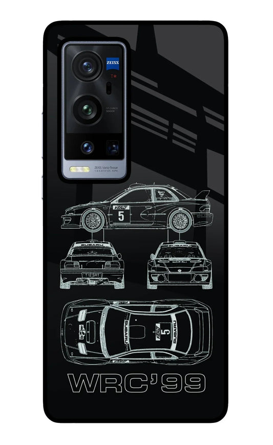 WRC'99 Vivo X60 Pro+ Glass Case