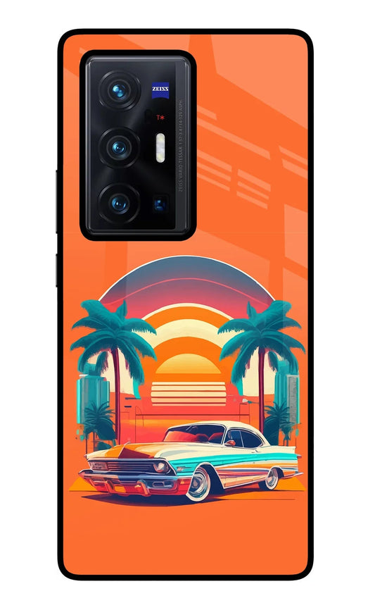Palm Drive 80s Vivo X70 Pro+ Back Cover