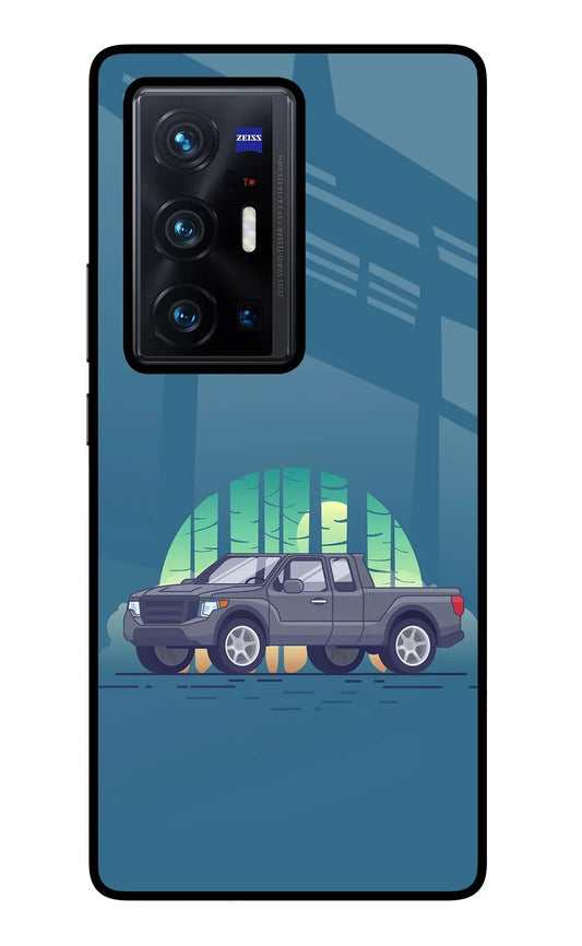 Retro Garage Vibe Vivo X70 Pro+ Back Cover
