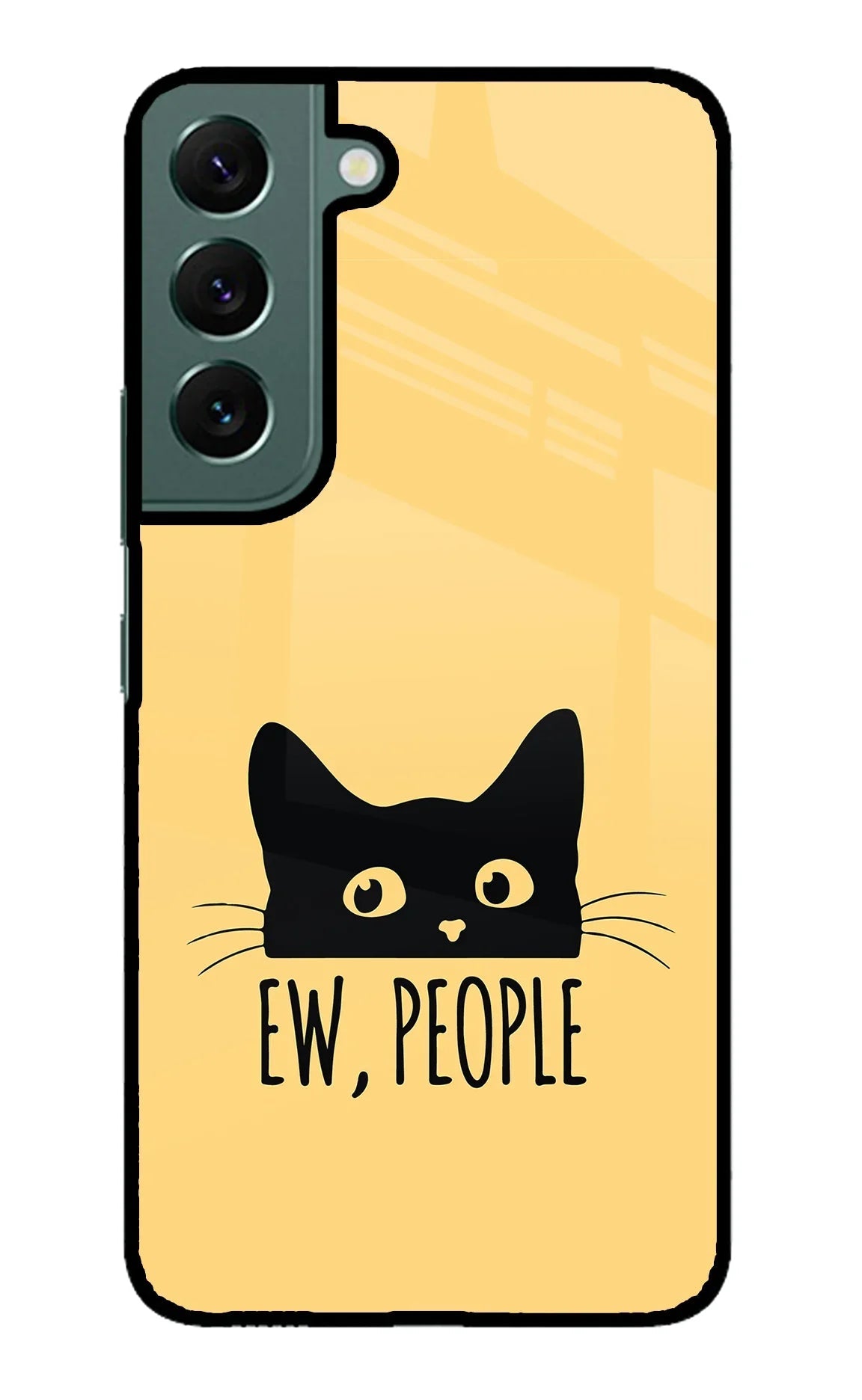 Ew People Catitude Samsung S22 Glass Case