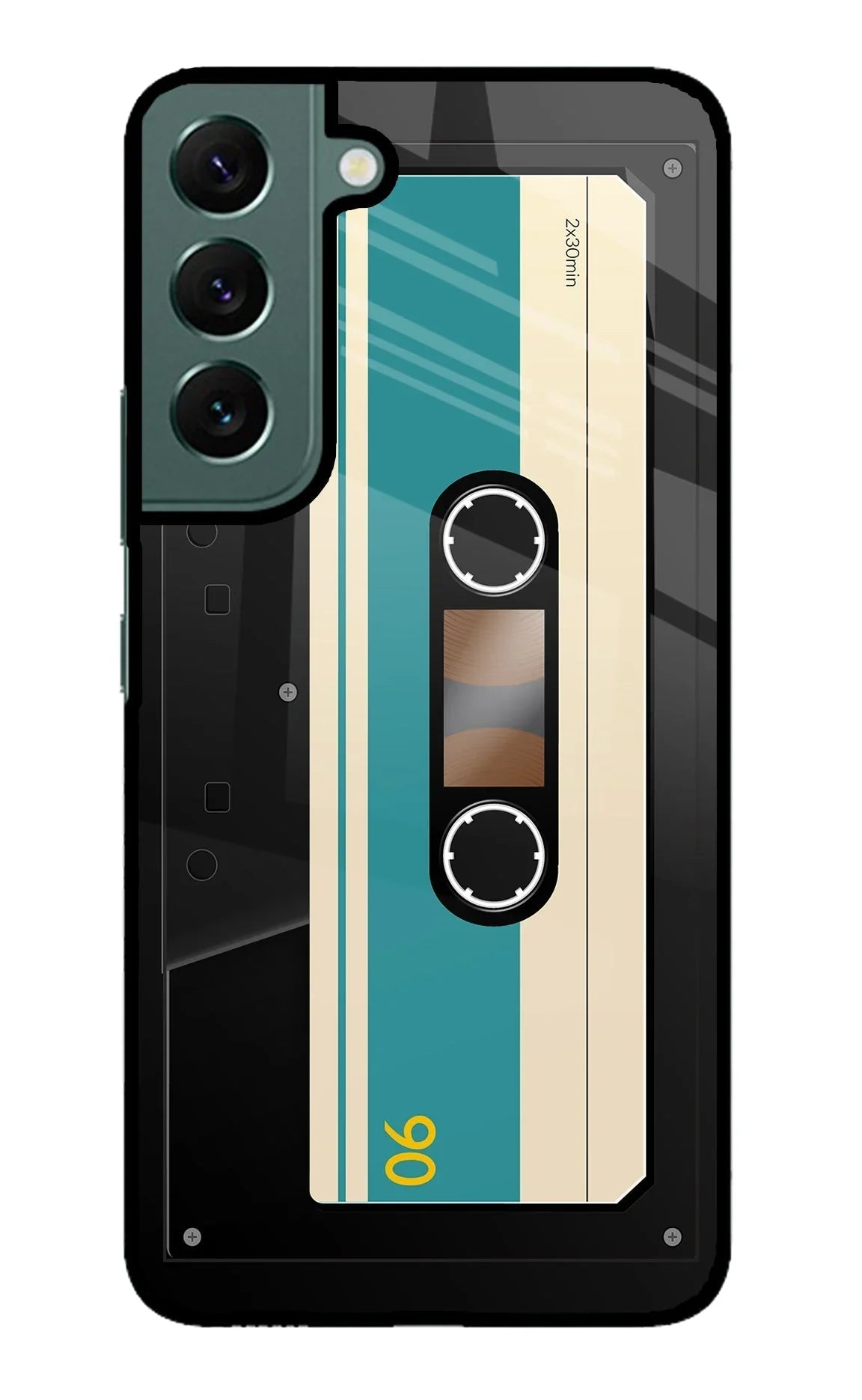 Cassette Samsung S22 Plus Glass Case