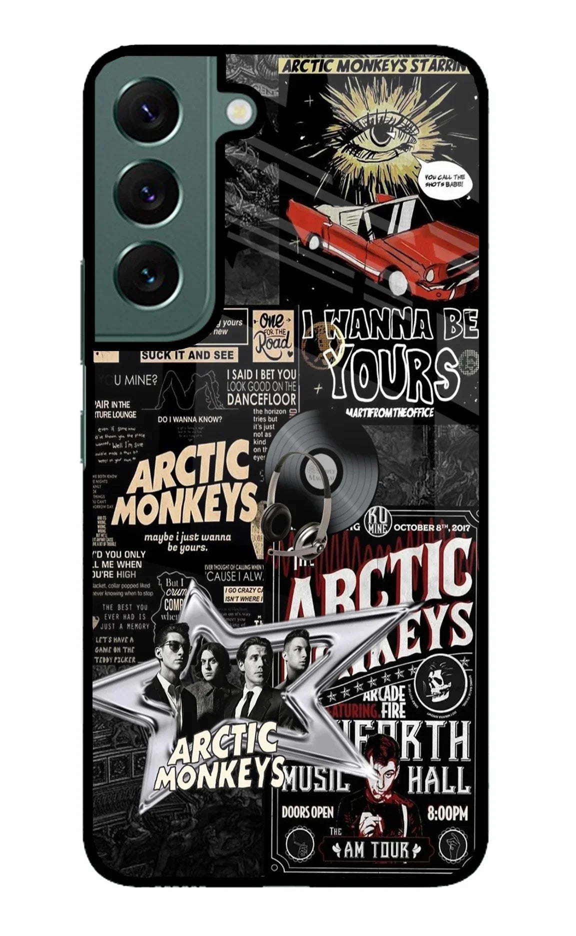 Arctic Monkeys Samsung S22 Plus Glass Case