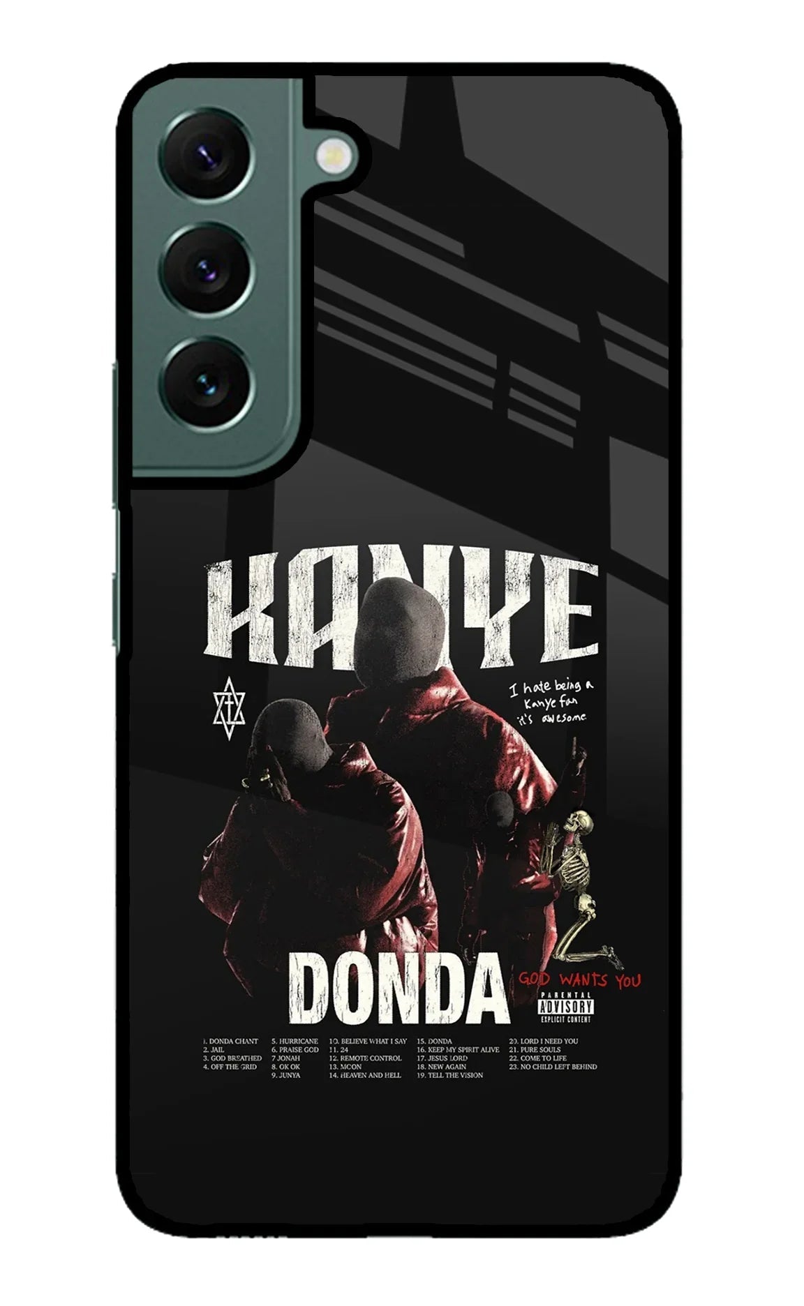 Donda Kanye West Samsung S22 Plus Glass Case