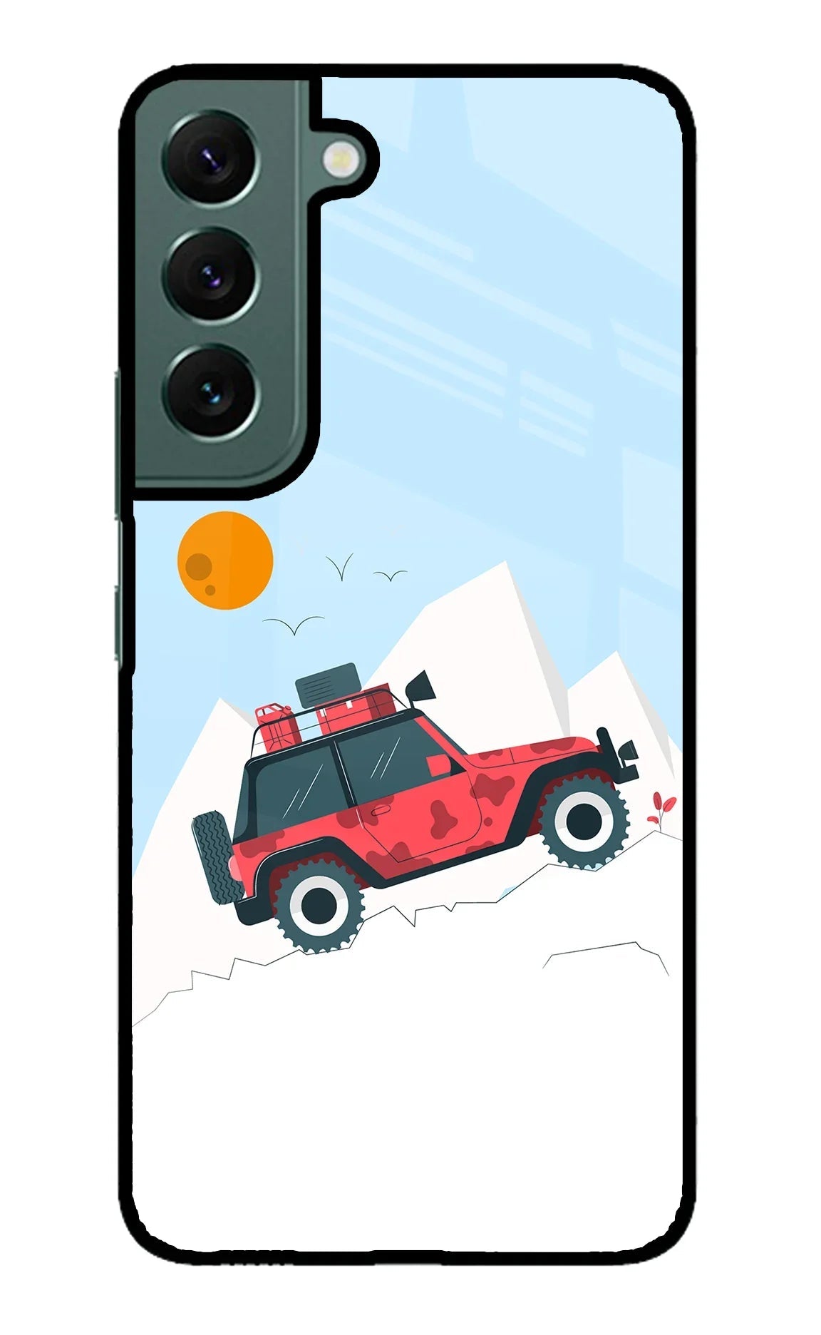 Mountain Trail Beast Samsung S22 Plus Glass Case