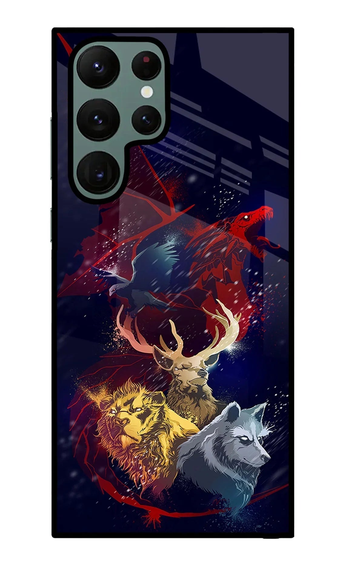 Game Of Thrones Samsung S22 Ultra Glass Case