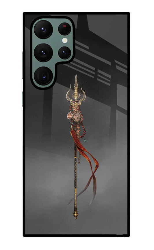 Shiv Trishul Samsung S22 Ultra Glass Case